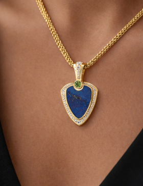 Lapis Andromeda Pendant