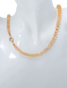 Ethiopian Hydrophane Opal Necklace 18" View 2