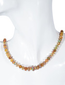 Ethiopian Opal and Rondelle Necklace View 2