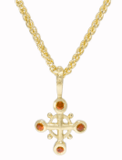 Ruby Silvio's Cross Pendant View 1