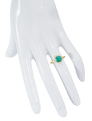 Sleeping Beauty Turquoise Pillow Ring View 2