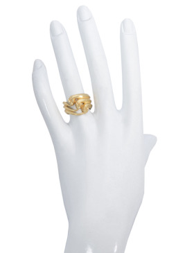 Triple Ouroboros Ring