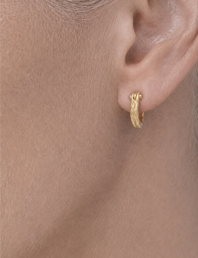 Small Ribbon Hoops